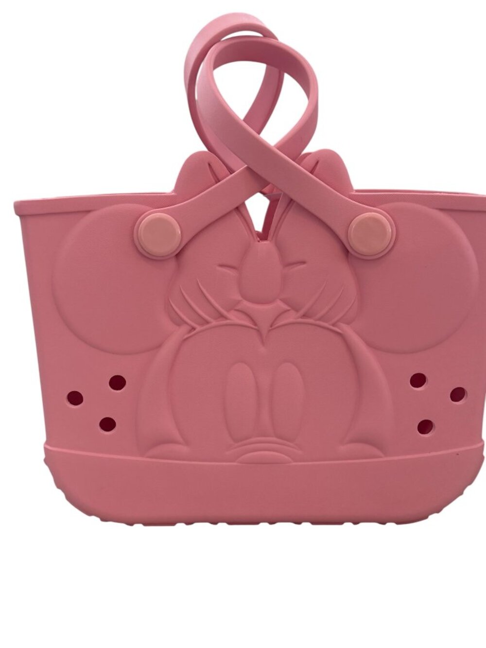 NWT Small Eva Tote Disney Minnie Mouse Pink Bitty Bogg Bag NWT